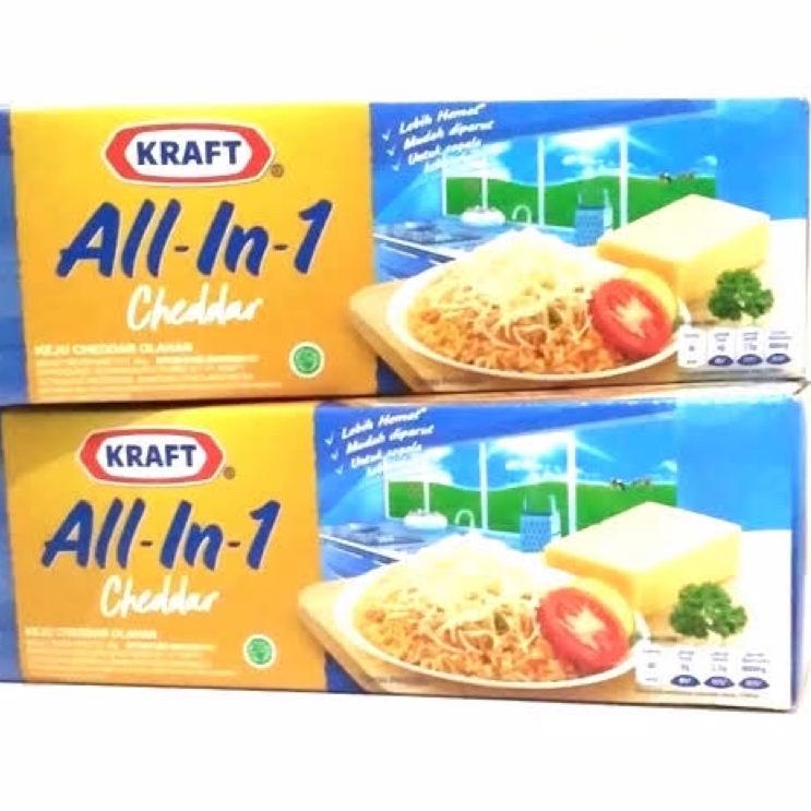 

✲ Keju kraft cheddar all in one 2kg ♪
