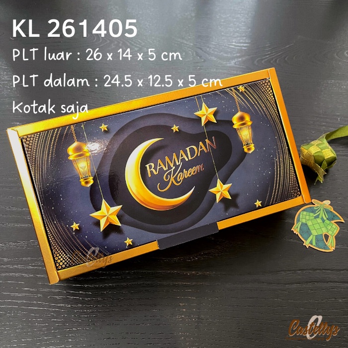 

Kotak Box Lebaran KL 261405 Kue Kering Nastar Spiku Lapis Idul Fitri