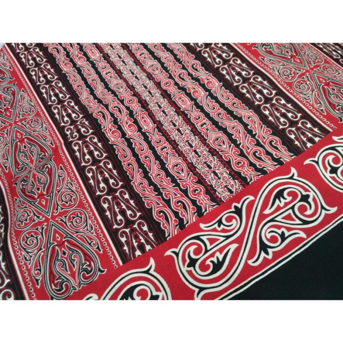 Terlaris Yi365 Bakal Kain Motif Gorga Batak Uk 2 Meter