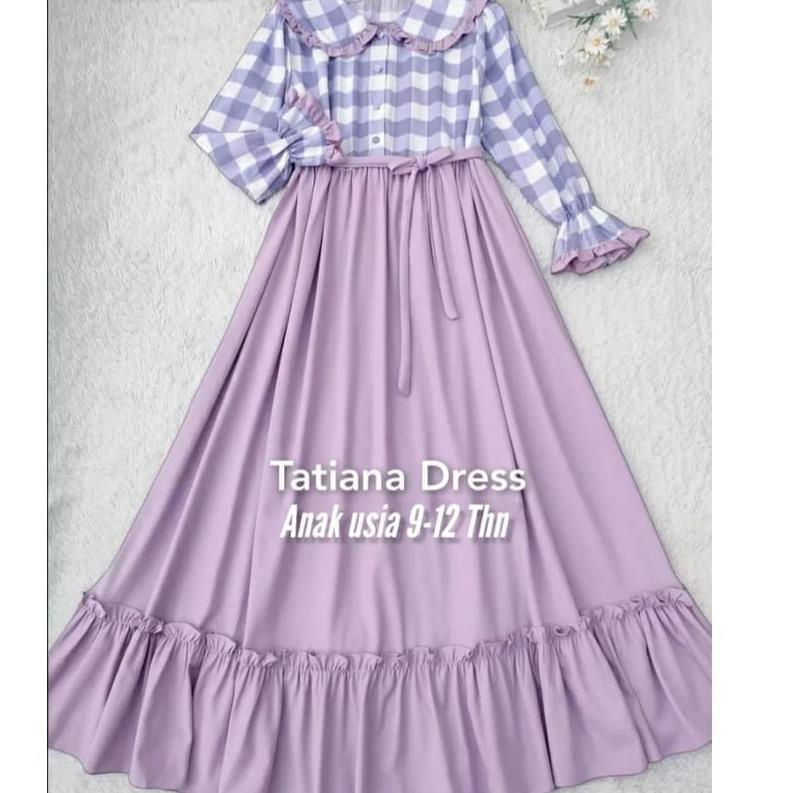 Termurah Tatiana Dress Gamis Anak Tanggung Terbaru Baju Muslim Anak Baju Gamis Kore style