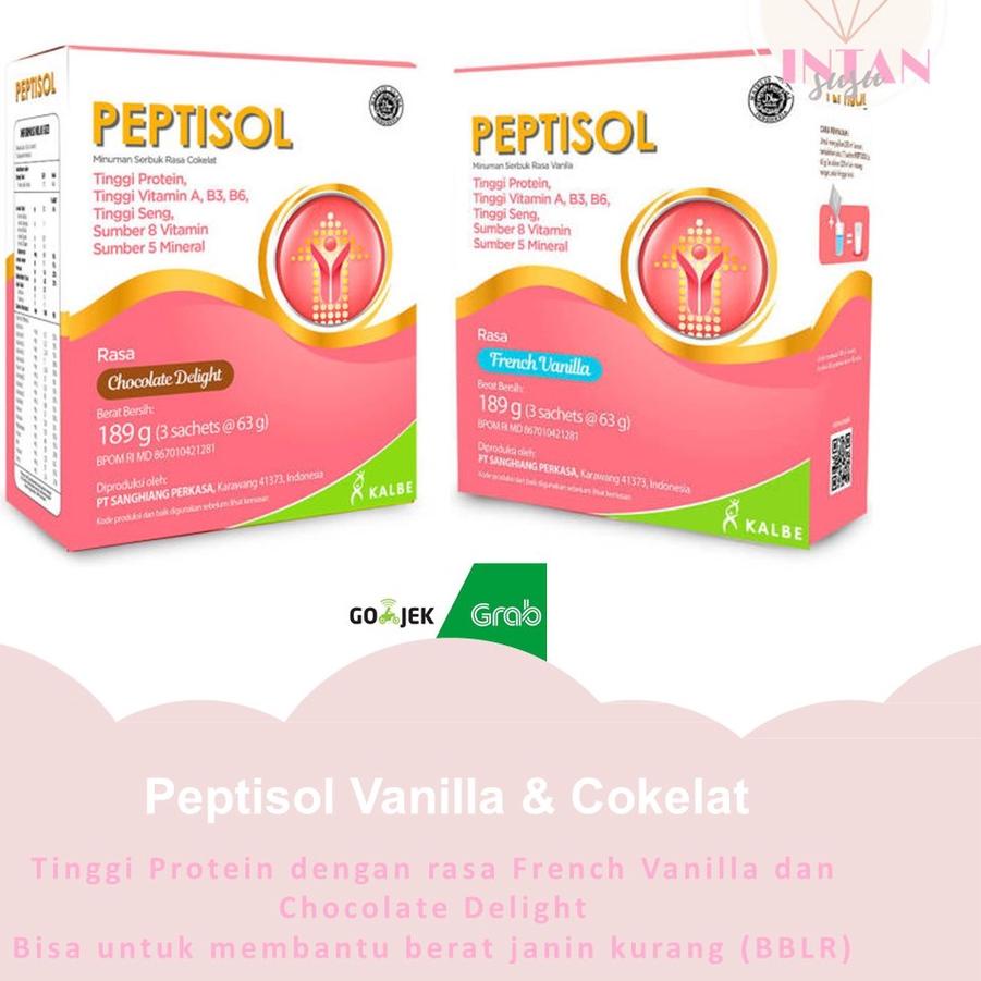 

☎ Peptisol Cokelat Vanila Susu BBLR ✴
