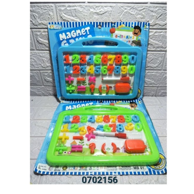 

PAPAN TULIS SET HURUF ANGKA MAGNET MB01