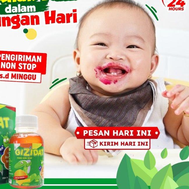 

♩ Gizidat anak penambah nafsu makan anak ❁