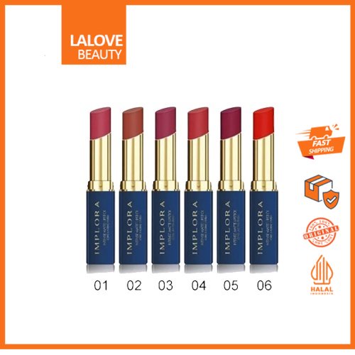 IMPLORA ✔️ Intense Matte Lipstick / Implora intensif lipstik / Impora Lipstick Matte Intense [BIRU]