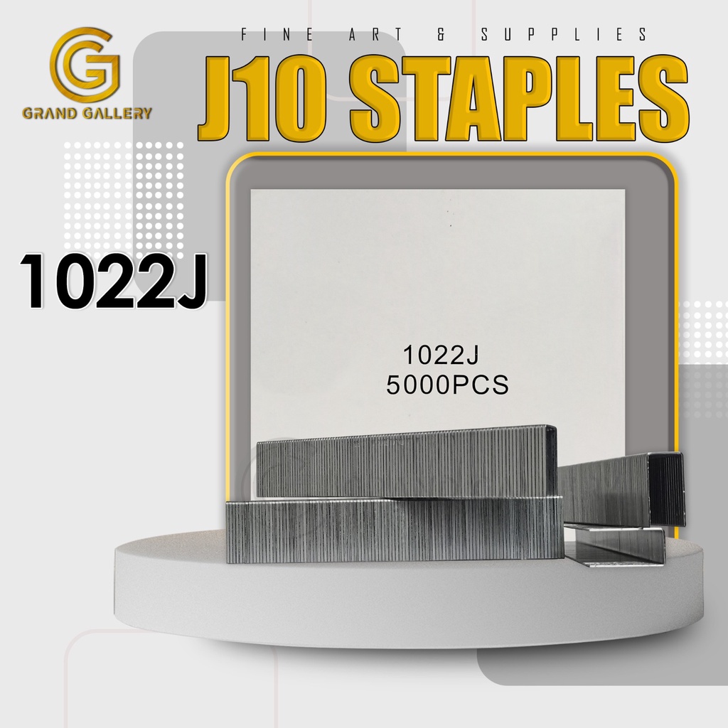 [ PUTIH FULL SPECS ] J10 STAPLES - ISIAN STAPLES 1022J/J 1022/ 1022-J  ISIAN STAPLES - 5000 PCS