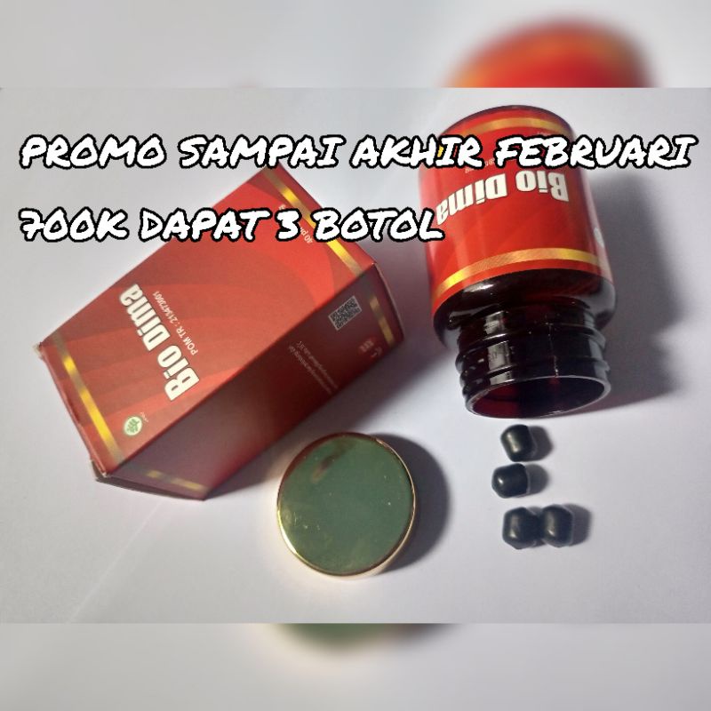 ASLI ORIGINAL PROMO BIO DIMA 700K DAPAT 3 BOTOL