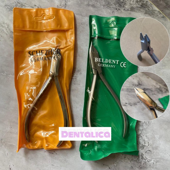 Laku Dental Tang Ortho 3 Jari / Tiga Jari Schezher Beldent