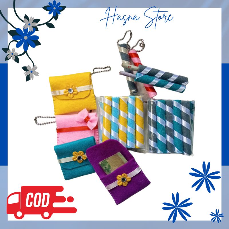 

Angpao lebaran/angpao gantungan kunci/angpao kain flanel/1 LUSIN (12PCS)