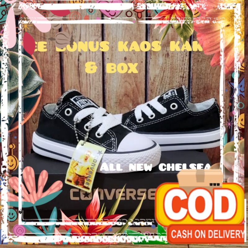 SEPATU SEKOLAH ANAK SD TK SMP // SEPATU SEKOLAH CONVERSE ALL STAR // SEPATU SEKOLAH ANAK PEREMPUAN /