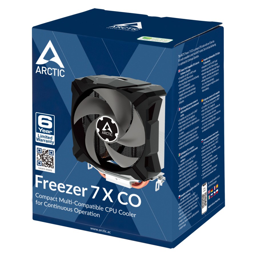 HSF Arctic Freezer 7 X CO | Compact CPU Air Cooler Intel / AMD