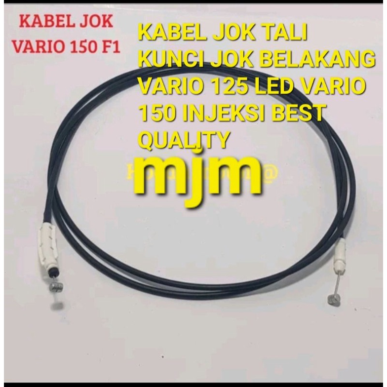KABEL JOK TALI KUNCI JOK BELAKANG VARIO 125 LED VARIO 150 INJEKSI BEST QUALITY