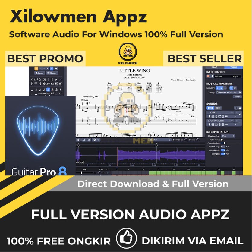 [Full Version] Guitar Pro Lifetime Audio Software WIN OS