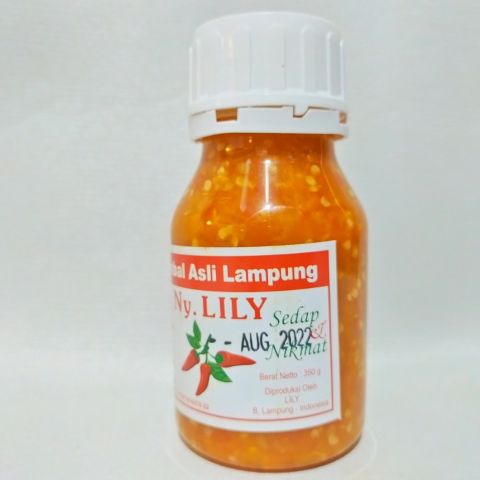 

Terlaris ✨ -Sambal Asli Lampung Ny. Lili2.2.23