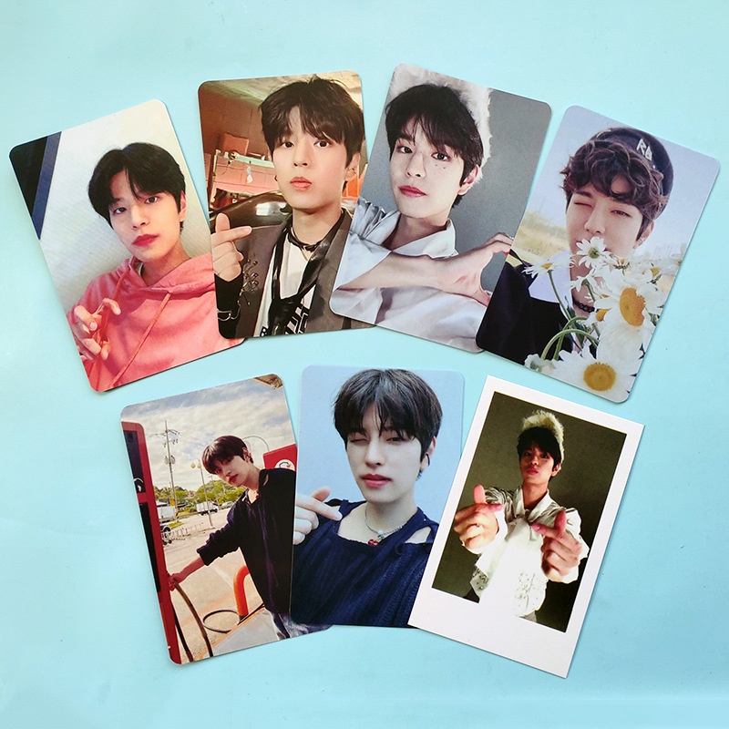 7pcs/set Stray Kids Photocards MAXIDENT Bang Chan Felix collection card Postcard Small card READY STOCK