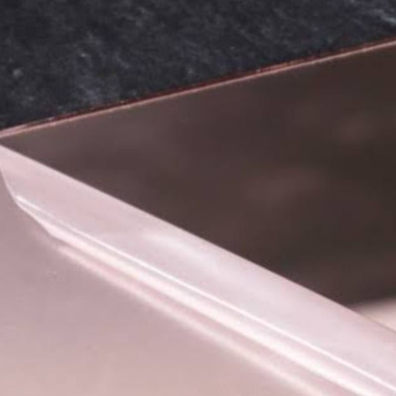 AKRILIK LEMBARAN ROSE GOLD MIRROR A2 / Acrylic Mirror Rosegold / Laser cutting