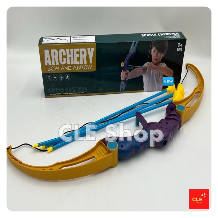 MAINAN ANAK PANAH ARCHERY/MAINAN PANAHAN - ARCHERY HITAM