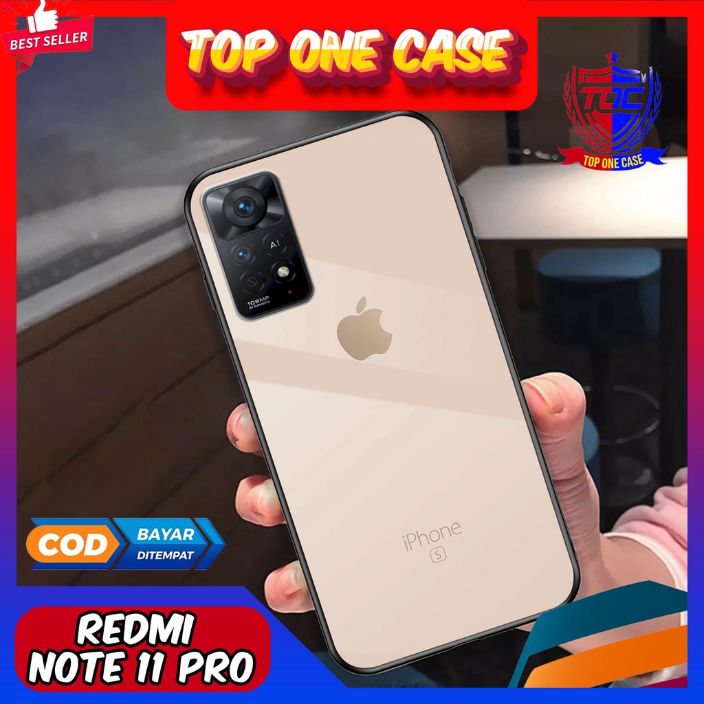 Case XIAOMI REDMI NOTE 11 PRO - Casing REDMI NOTE 11 PRO Terbaru Top One Case [ MOTIF BRANDED ] Casi