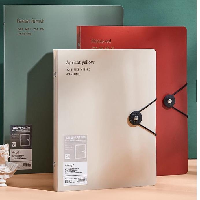 GROSIR Binder A5 B5 Wengu Tali Polos Ring Besi Tanpa isi (A5-20H-3/B5-26H-3) murah