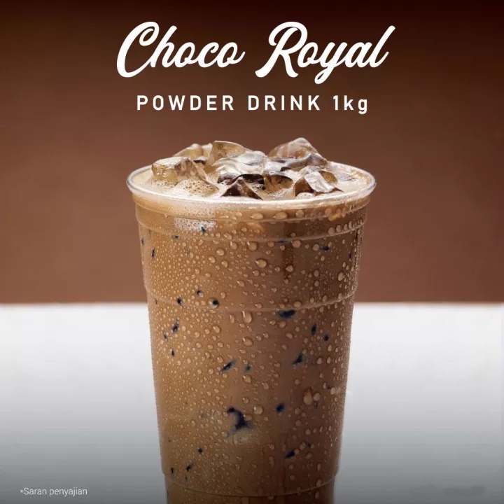 Javaland Bubuk Minuman Rasa Choco Royal / Coklat 1Kg - Regular Plain | Bubble Powder Drink Boba