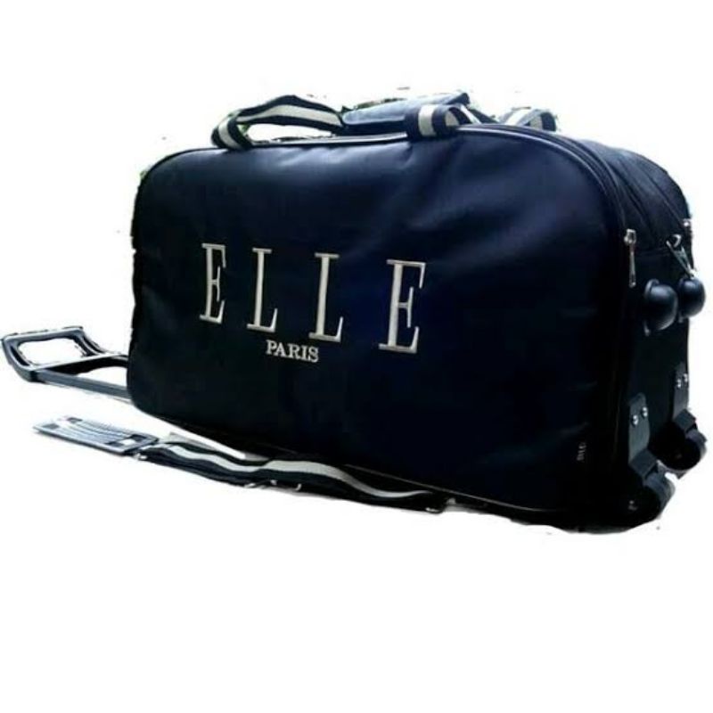 Tas Pakaian Elle Troli Roda 2 # Tas TravelBag Elle Multipungsi # Tas Pakain Roda Jumbo