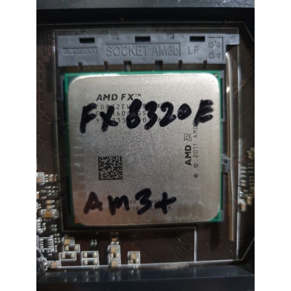 Processor amd fx 8320e 8core 8threads socket am3+