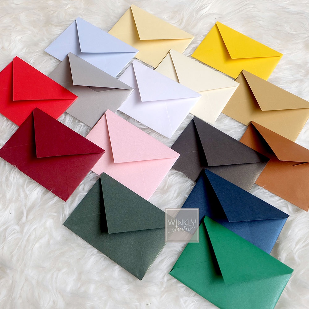 Amplop Fancy A6 A7 / Amplop Surat / Amplop Undangan / Amplop Kartu Ucapan / Amplop Jasmine / Amplop Kraft Envelope