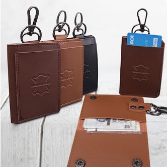 Dompet Panjang Lipat Kulit Asli  Dompet Kulit Pria Dompet Panjang Kartu Pria Lipat Kulit Sapi Asli Original FO17