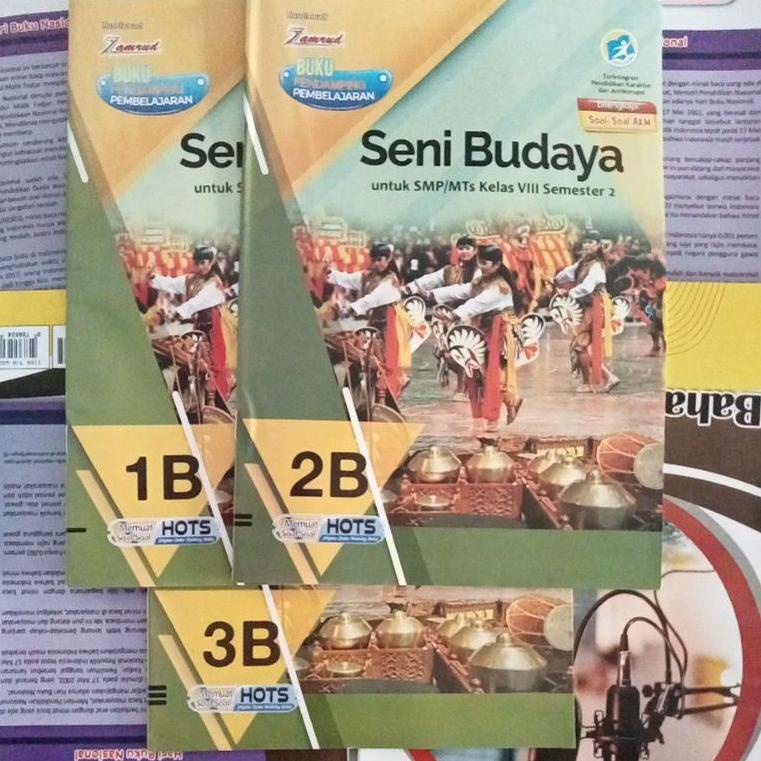 

X99 Lks Seni Budaya kelas 7 8 9 SMP Semester 2 terbaru 2022/2023 zamrud HOT SALE ら