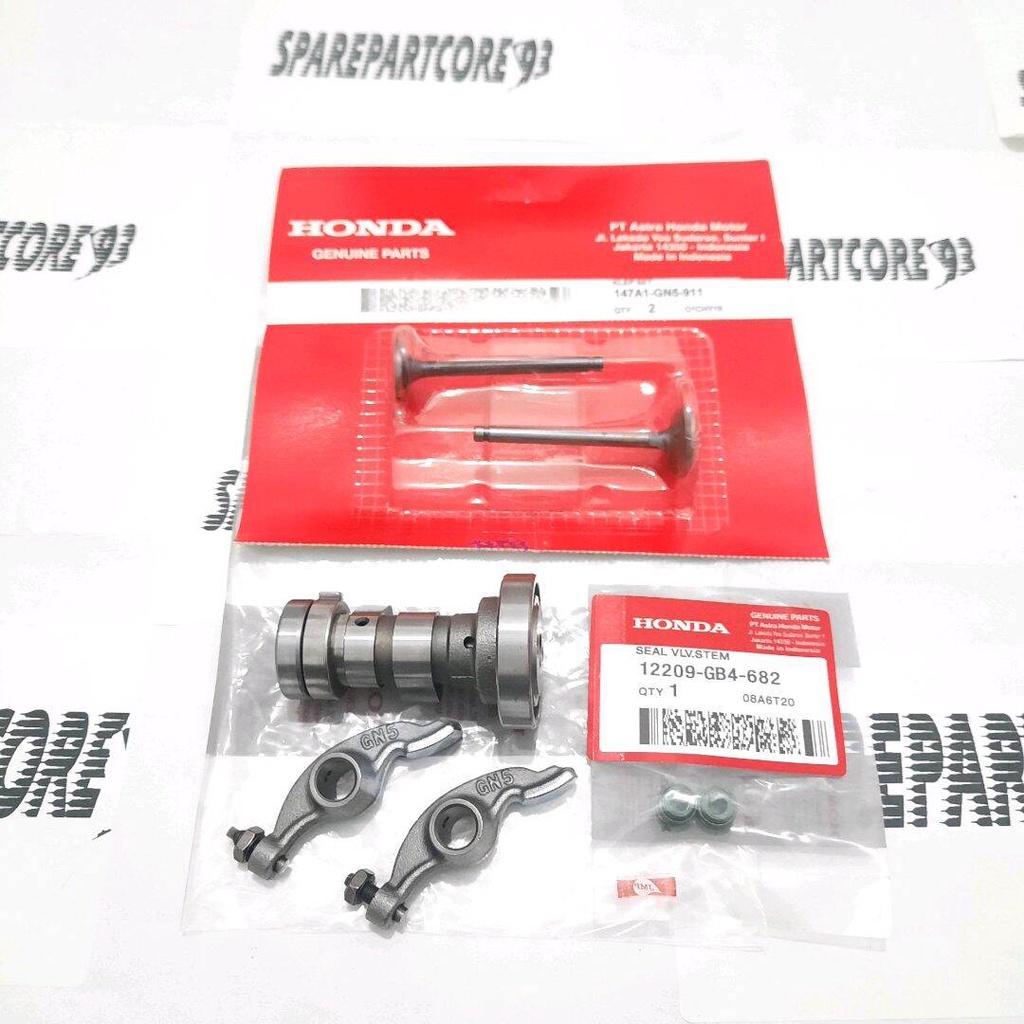 Noken as supra (paket) + platuk + payung klep + seal klep  grand legenda supra x supra fit original