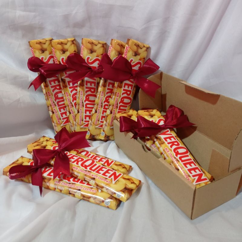 

coklat silverqueen valentine kado snack hadiah hampers paperbag