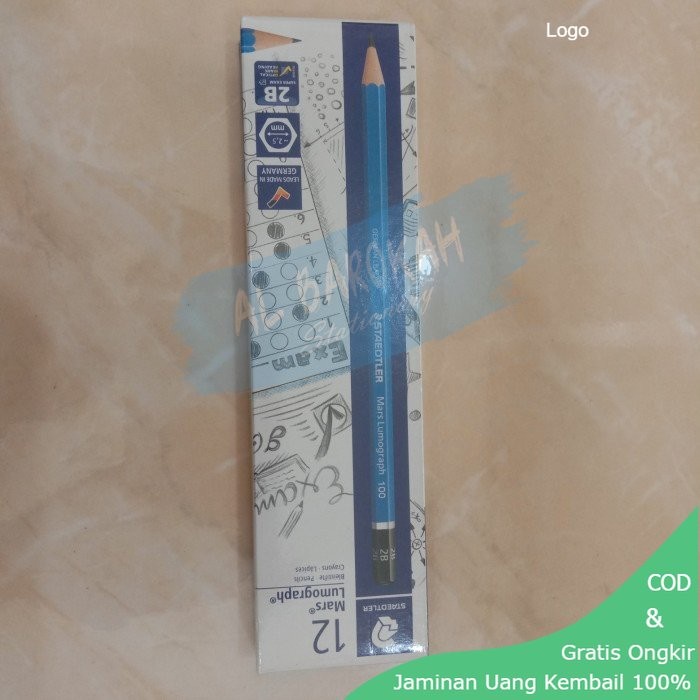 

pensil staedtler 2b harga perpack