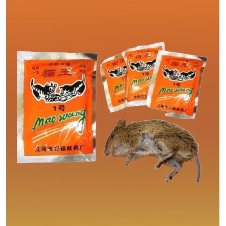 RACUN TIKUS MAO WONG/Obat Tikus Pembasmi Tikus Hama Anti Tikus