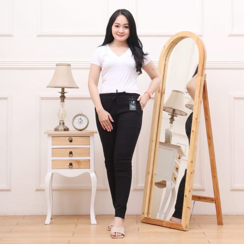 CELANA WANITA FULL KARET.BHAN TUIL COMBET ( STRET )