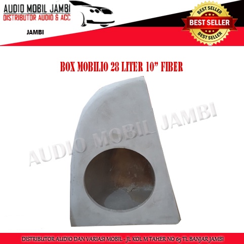 BOX SUBWOOFER BOX SUDUT BAGASI MOBIL HONDA MOBILIO 10 INCH FIBER MENTAH
