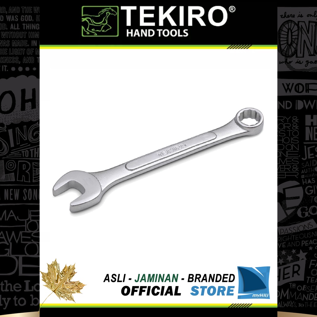 Kunci Ring Pas Ukuran Metric ( mm ) / Combination Wrench / Spanner 41 mm ~ 60 mm TEKIRO