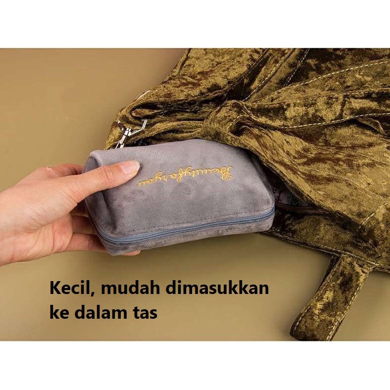 Tas Kosmetik Tas MakeUp Cosmetic Bag Organizer Make up Bag Pouch make up Dompet kosmetik