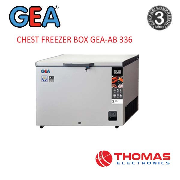 CHEST FREEZER BOX GEA AB 336 AB336 Freezer box 330 liter Garansi Resmi