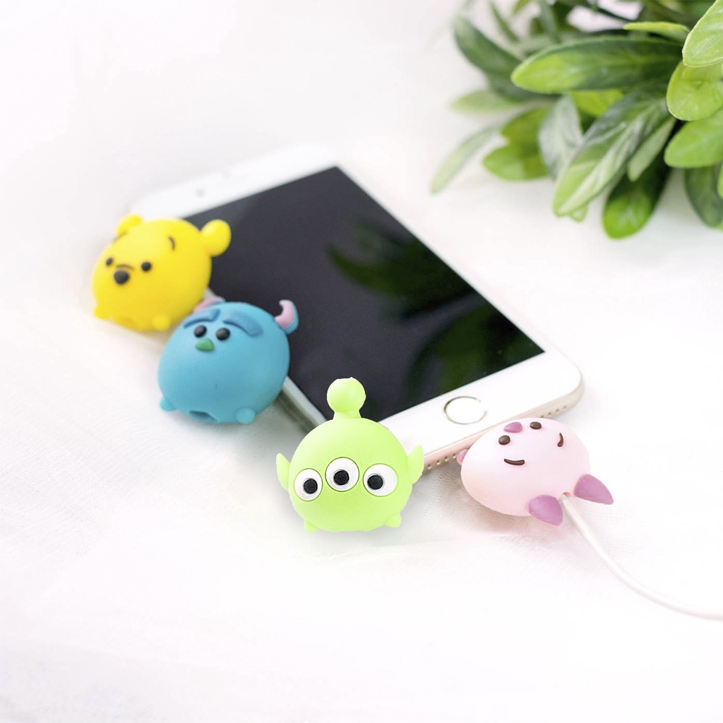 TSUM TSUM - Cable Bite/ Pelindung Ujung Kabel/ Cable Saver/ Cable Protector