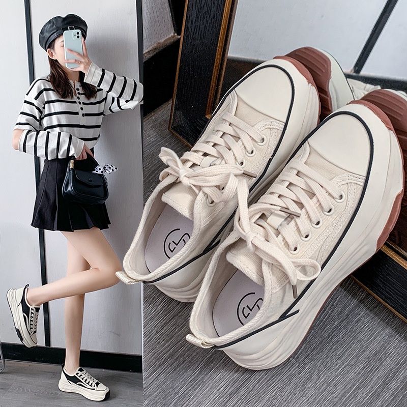 [DF FOOTWEAR] Sepatu Wanita Sneakers Wanita Model Korea Import Premium Quality DF 635