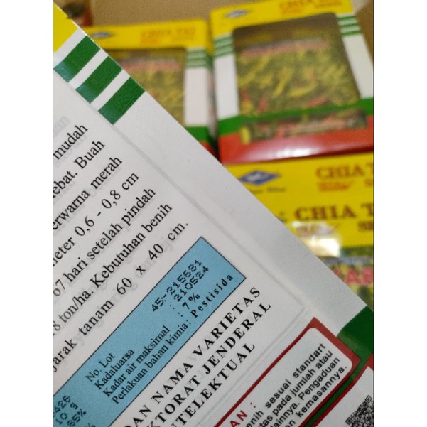 Benih cabai BHASKARA F1