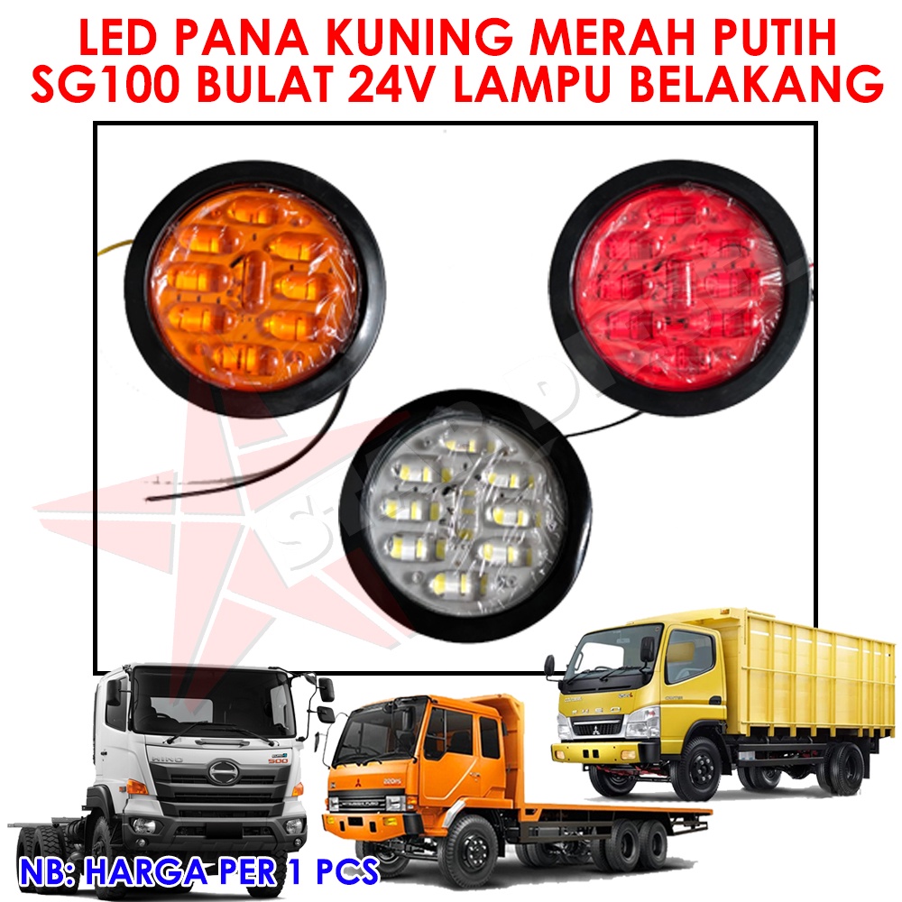 LED STOP LAMPU STOP TRUK UNIVERSAL BULAT SG2-66 DNY-50
