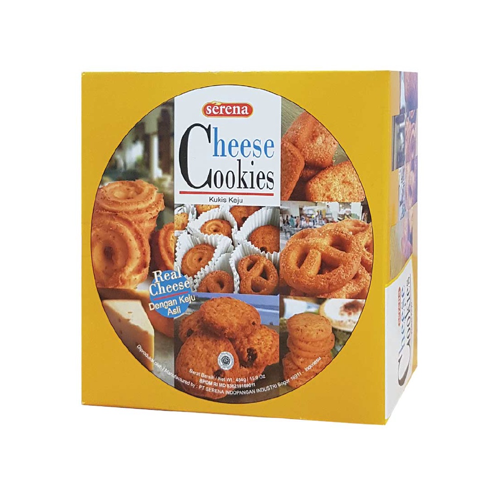 

Serena Cheese Cake Kukis Keju 454gr