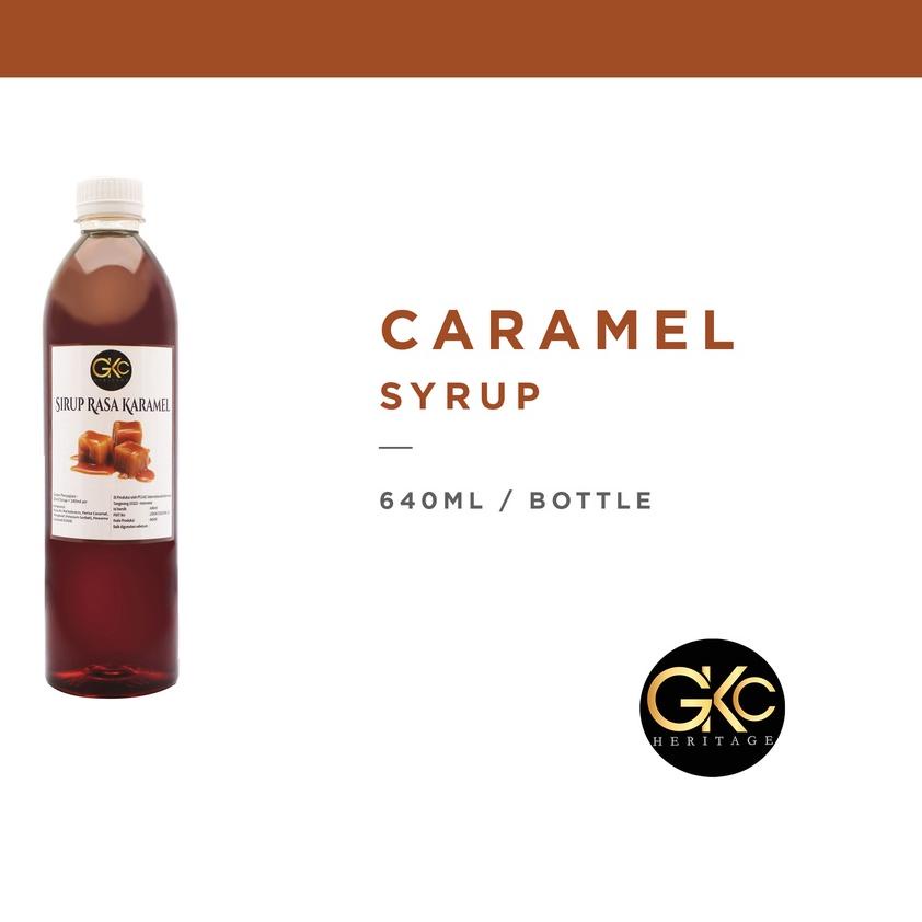 

☑ Syrup / Sirup Caramel , Hazelnut , Vanilla GKC Heritage 640ml ➤