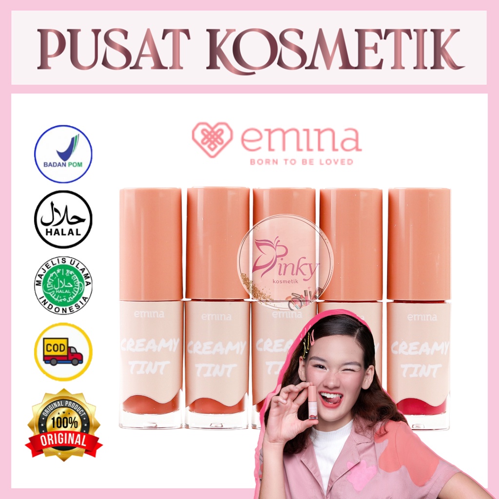 Emina Creamy Lip Tint / Emina Creamy Tint / Emina Lip Creamy Tint