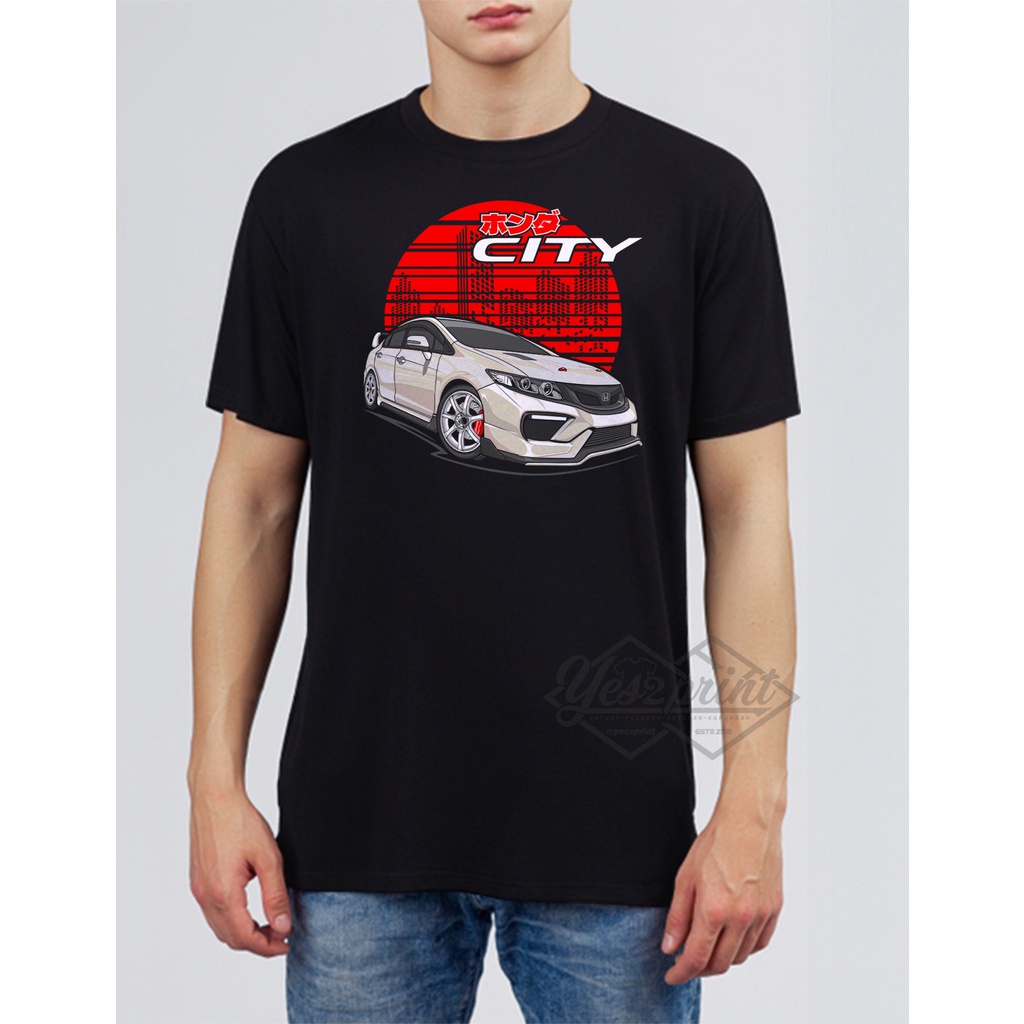 Kaos Honda City Kaos Mobil Kaos Honda Kaos City Cotton combed