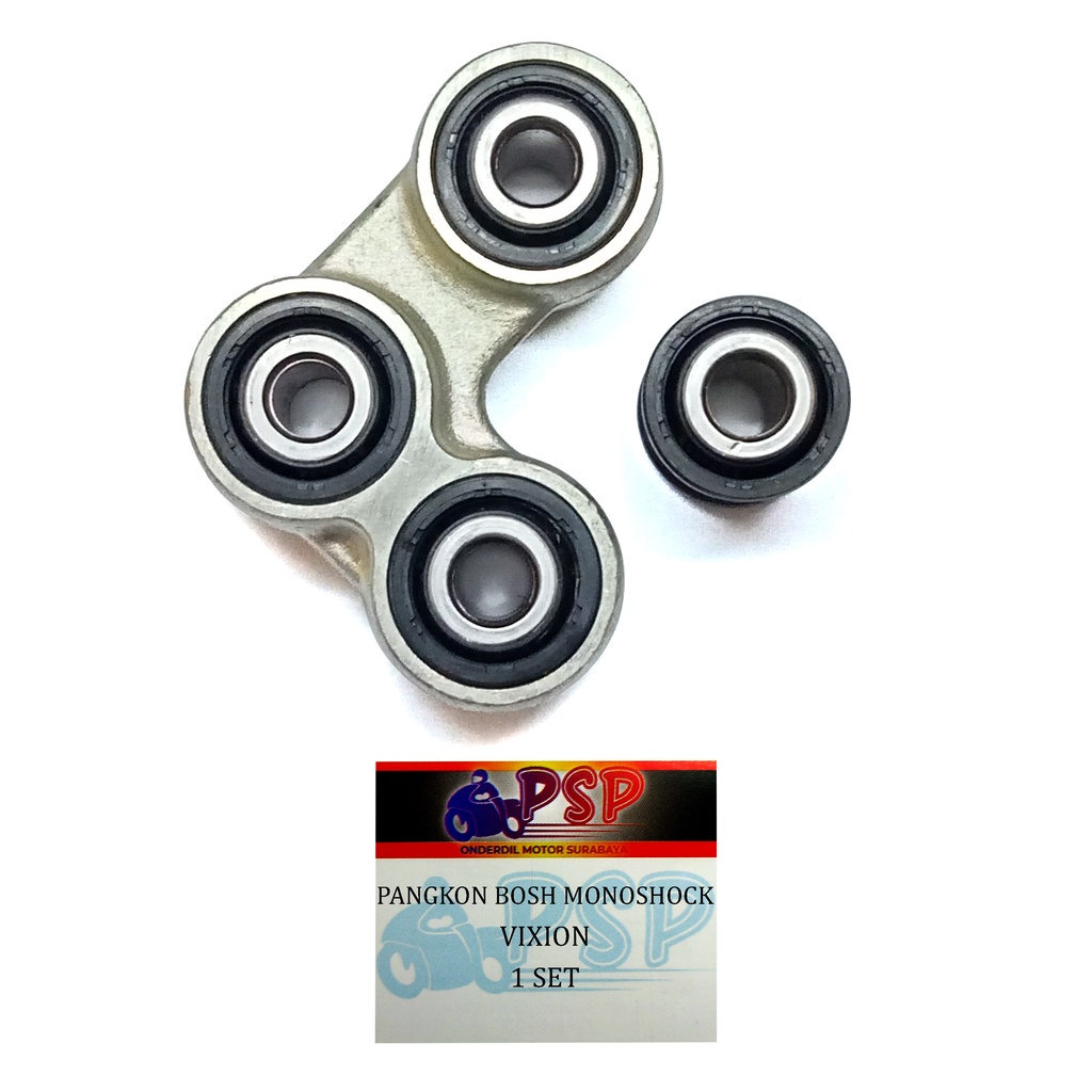 Pangkon Segitiga + Bosh Mono Shock Vixion - Pangkon Segitiga Bos Ayunan Anting Skok Belakang Assy Ya