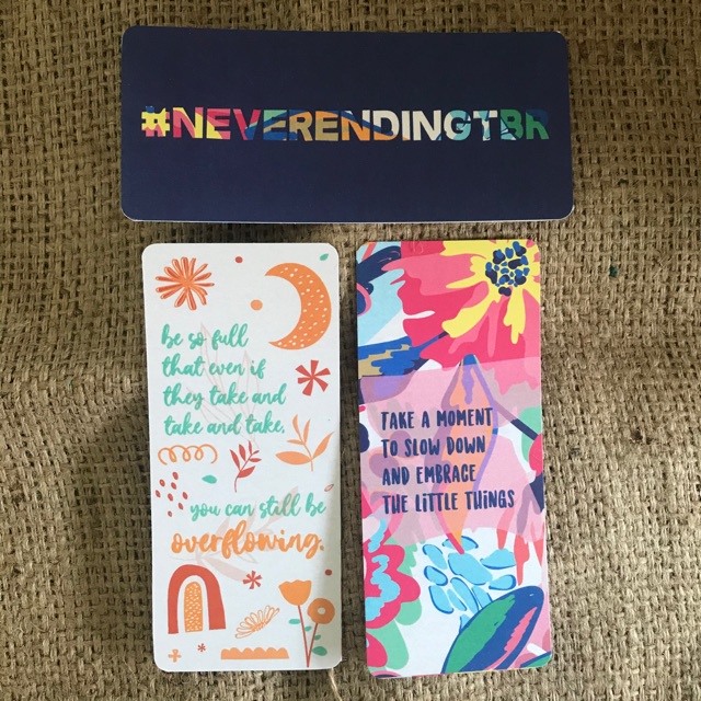 

Terlaris ✨ -Big Bookmark • Self Love series- 2.2.23