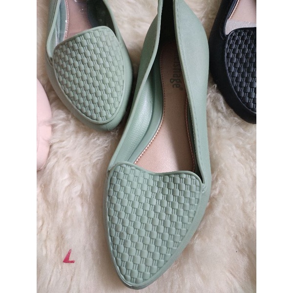 Sepatu Flat Jelly loafer colorfull Meishage No Brand (36-40)