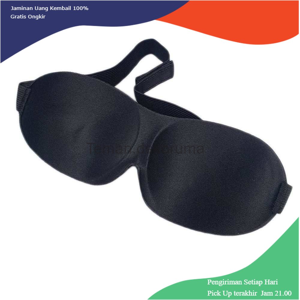 TD - TRV MERALL Soft 3D Sleeping Mask Penutup Mata Kacamata Tidur - LYZ09