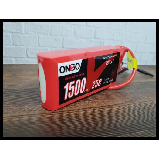 Lipo Battery 2S 7.4V 1500Mah 25-50C Onbo Power